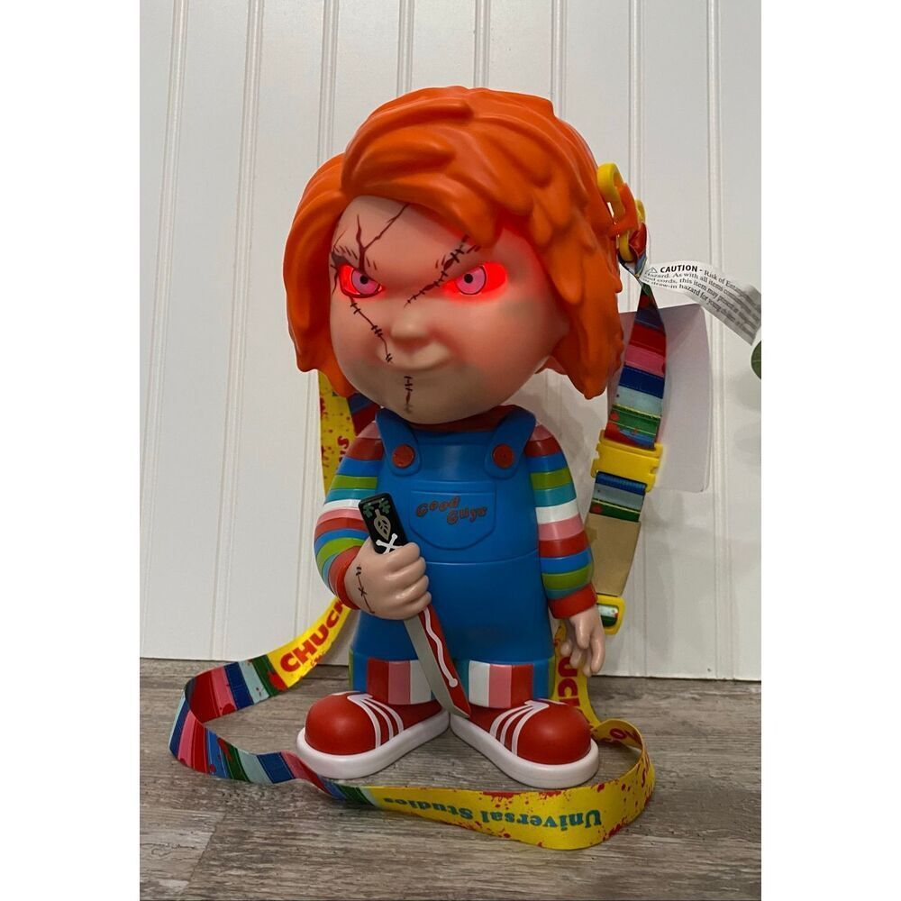 Chucky Good Guy Universal Studios Animated Popcorn Bucket New